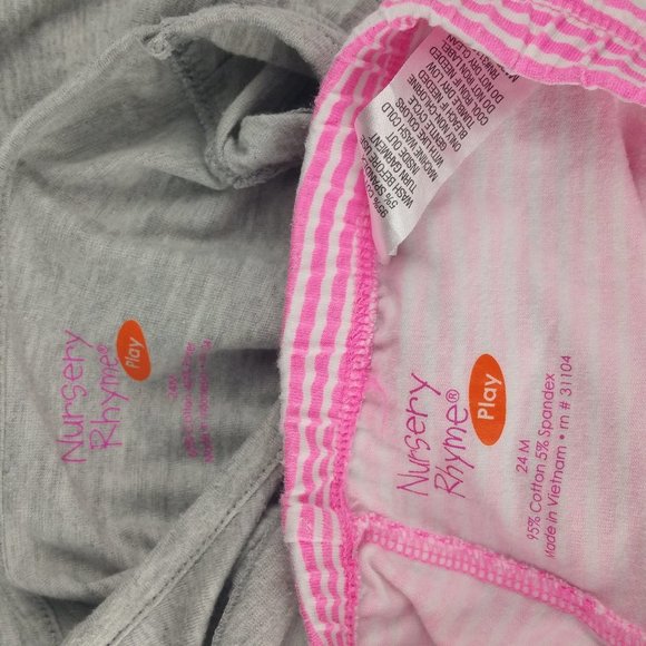 4/$25 Nursery Rhyme Two Piece Set Toddler Girl - Picture 7 of 8